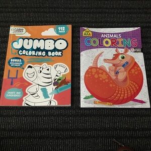 🛍️ Jumbo and Animals Coloring Book Set